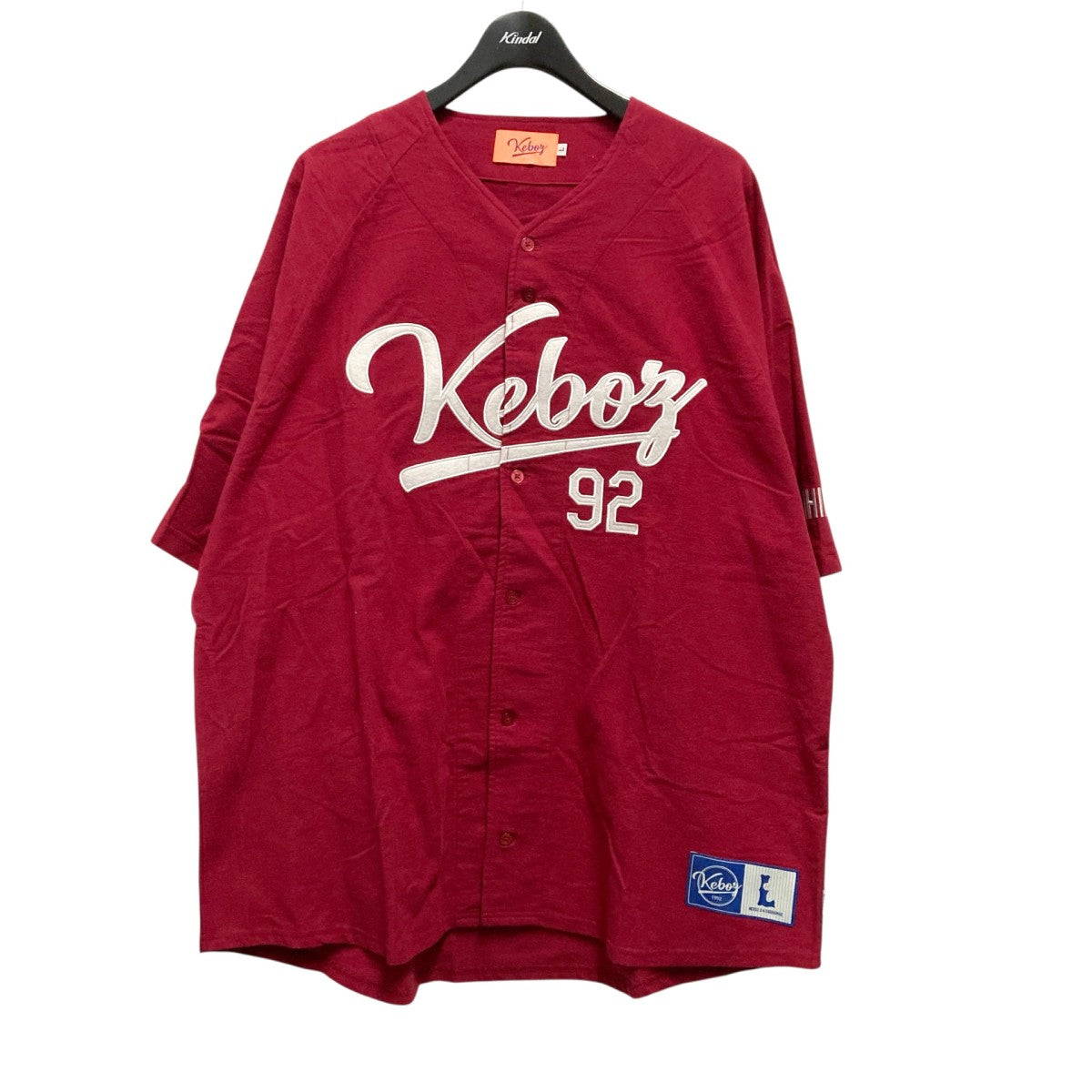 KEBOZ ベースボールシャツ 古着・中古-1枚目のアイテム画像