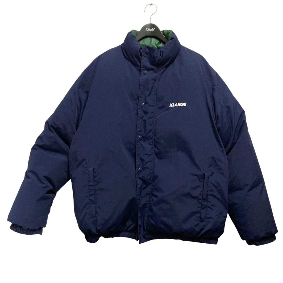 XLARGE ダウンジャケット リバーシブル X-LARGE(エクストララージ) リバーシブルダウンジャケット