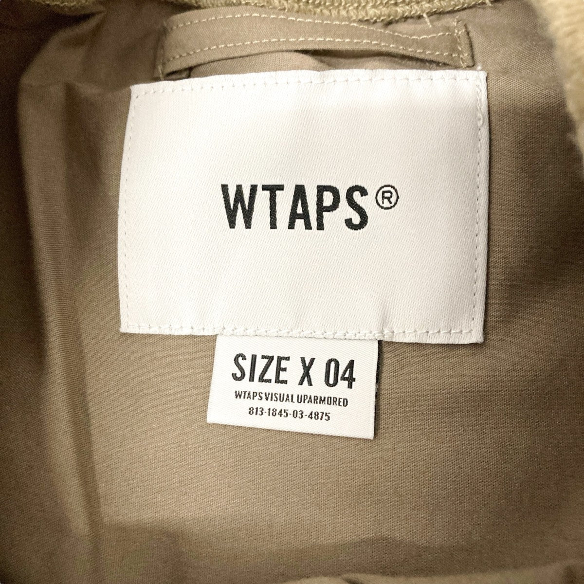 WTAPS プルオーバーシャツ211GWDT SHM03 古着・中古-4枚目のアイテム画像