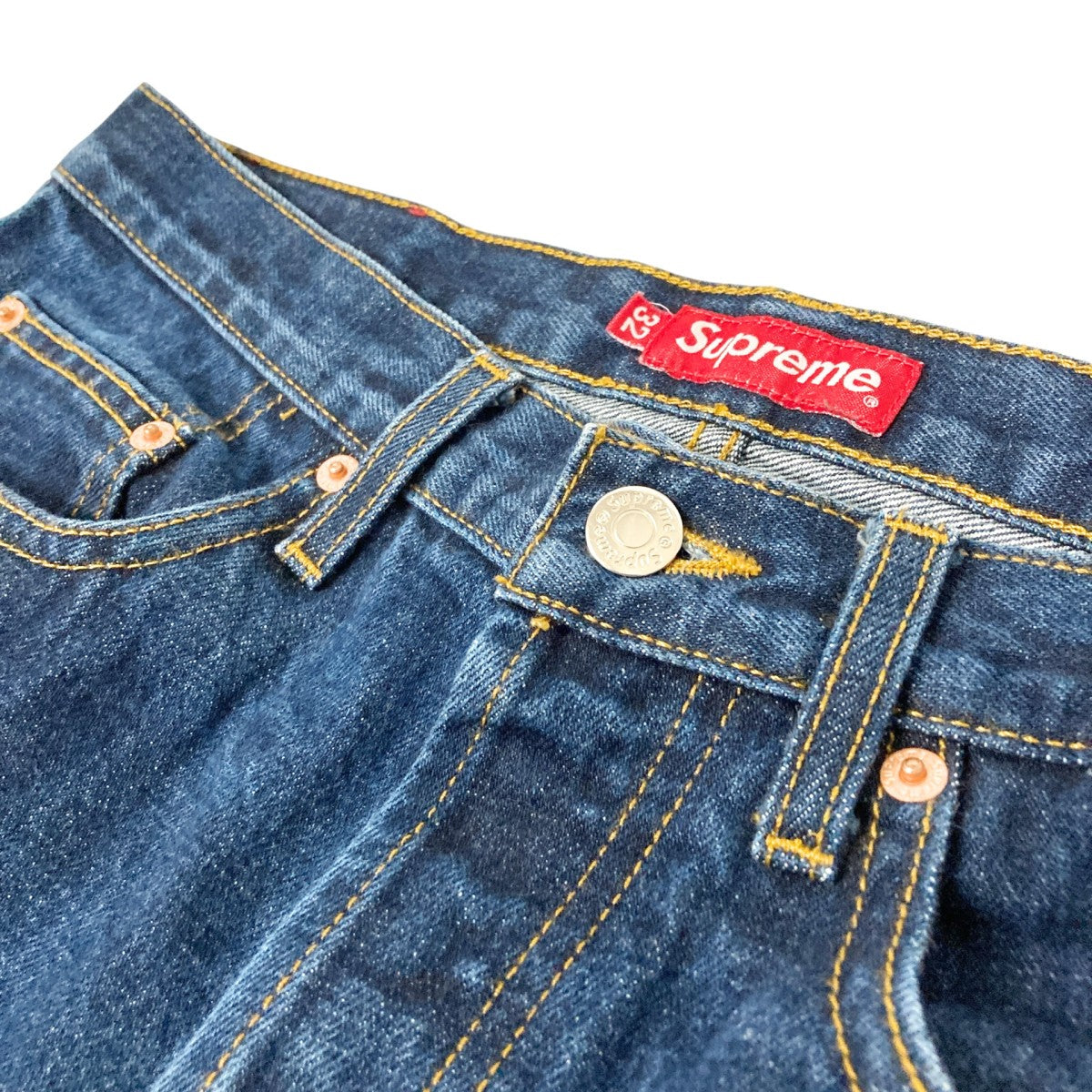 supremeデニム Supreme(シュプリーム) デニムパンツ インディゴ サイズ 32