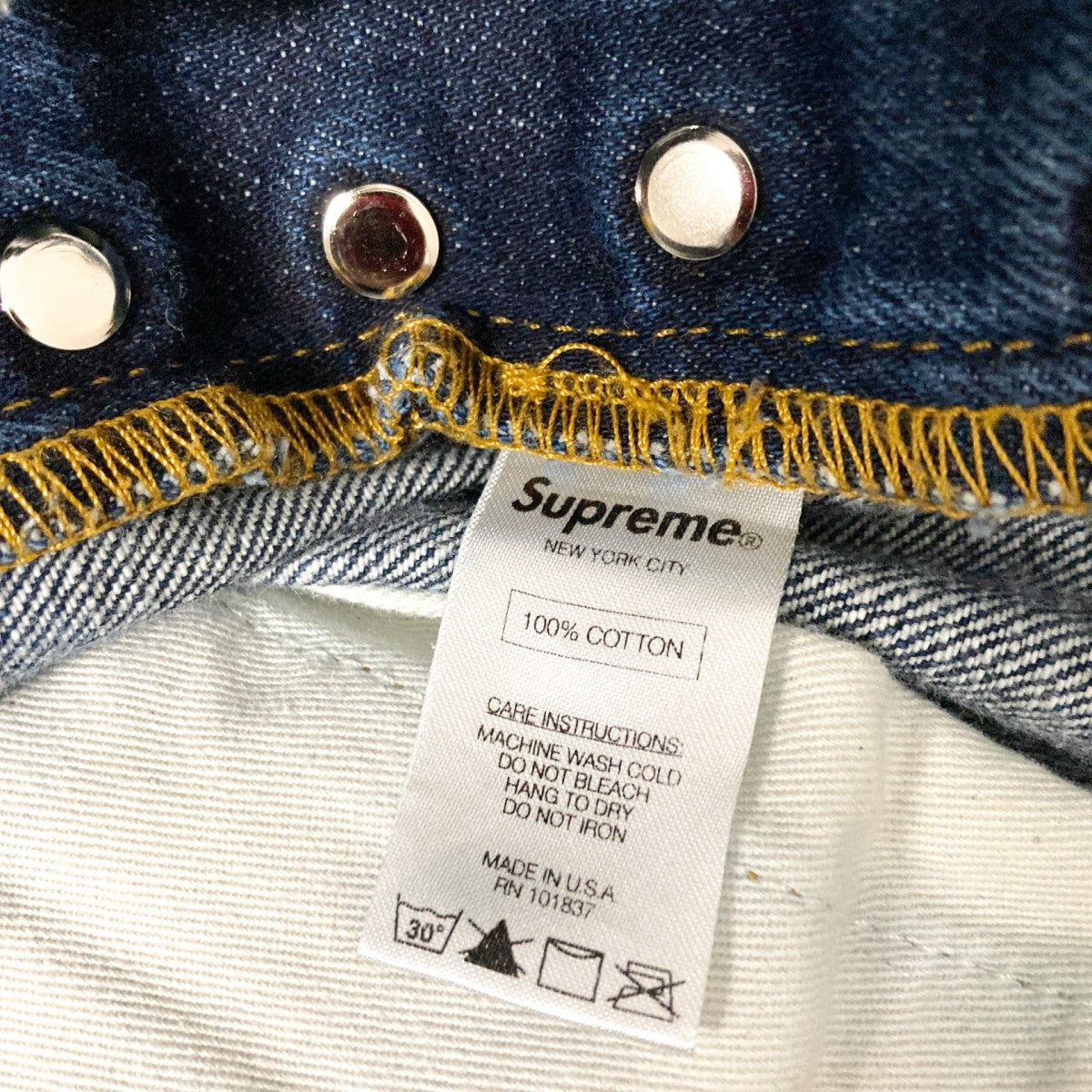 Supreme(シュプリーム) デニムパンツ インディゴ サイズ 32