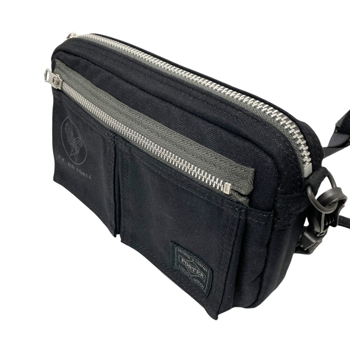 PORTERポーター　ショルダーバッグ　タンカー　バッグ　2WAY　中古品　古着 PORTER ポーター TANKER タンカー ショルダー バッグ ブラック系