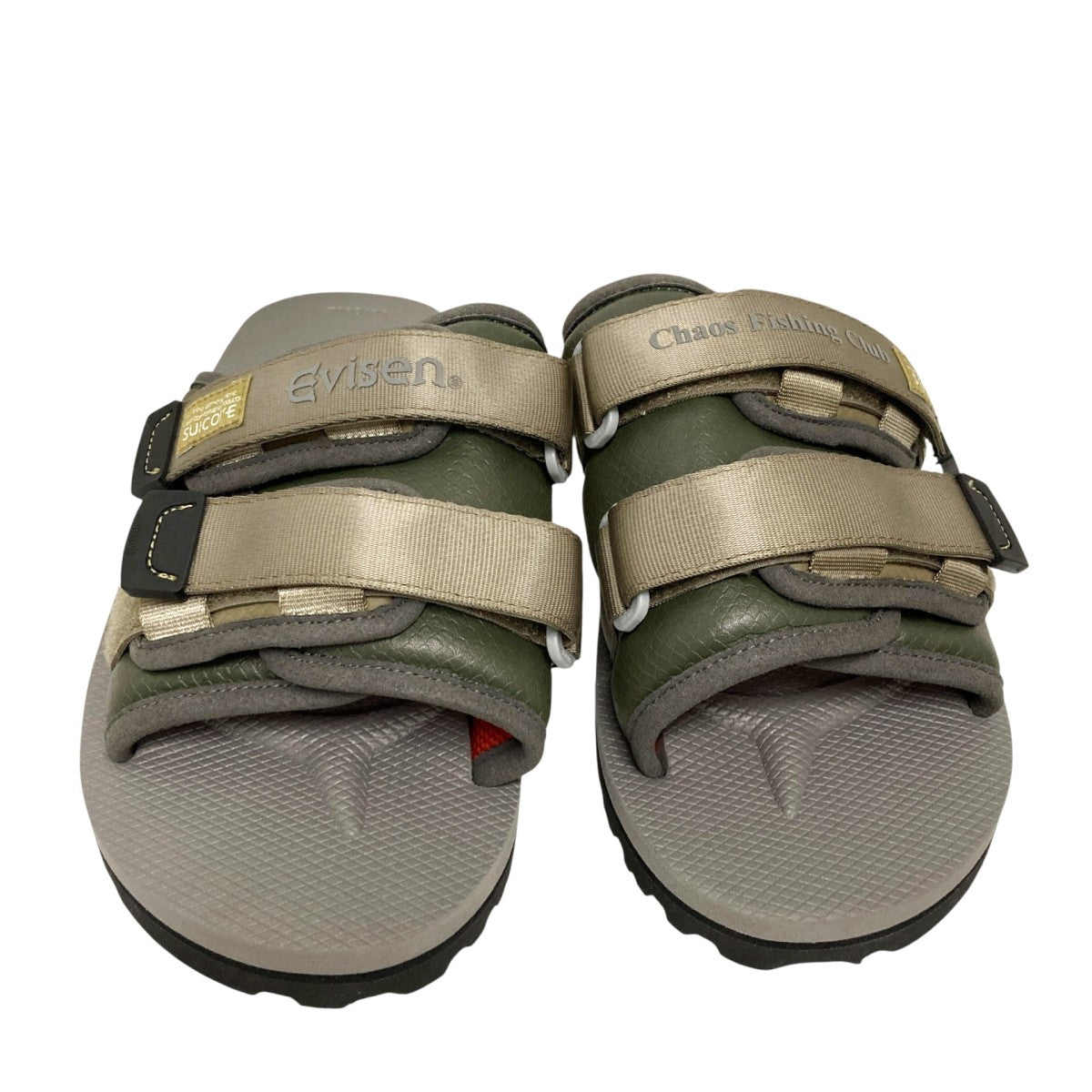 suicoke×EVISEN×CHAOS FISHING CLUB MOTOスライドサンダル