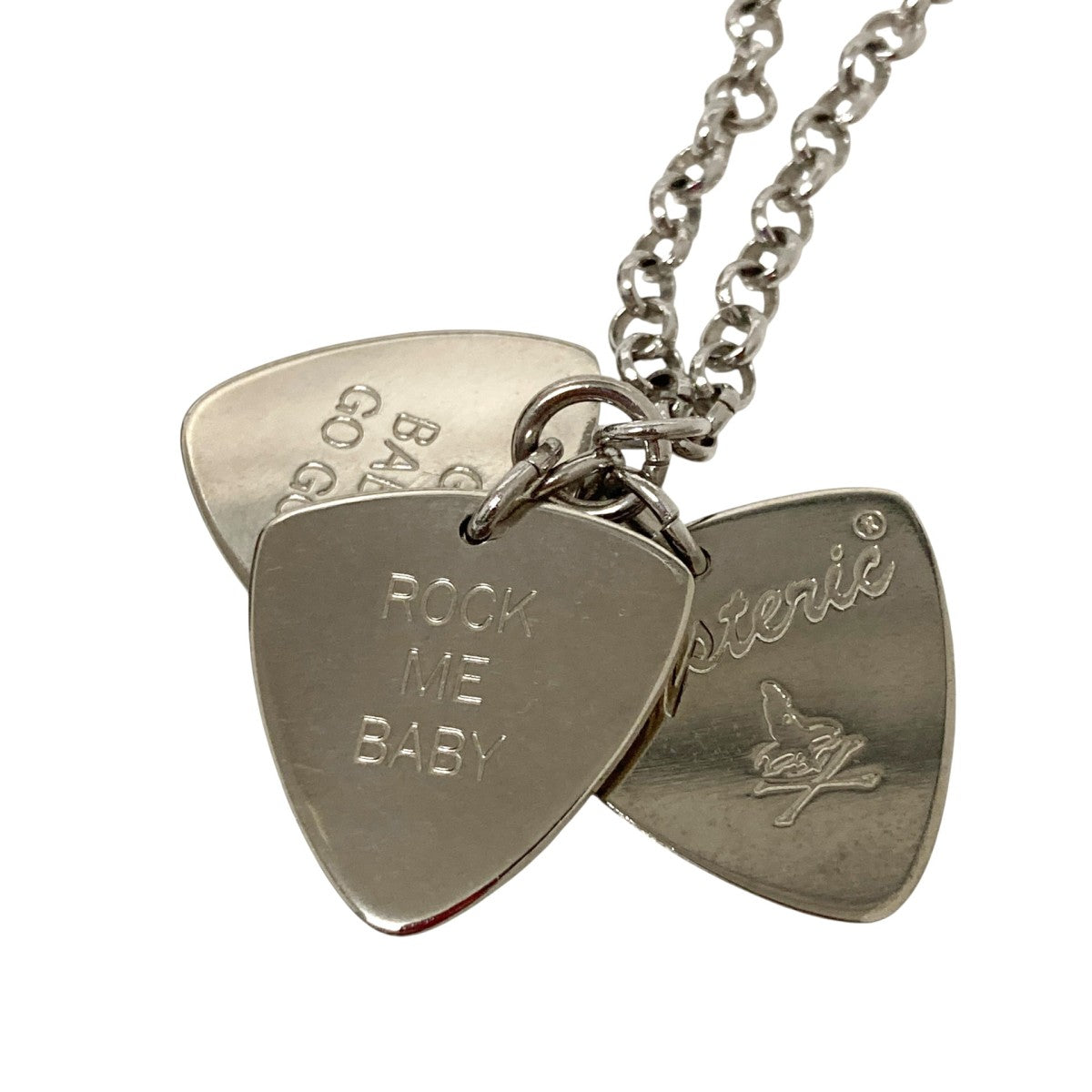 ヒステリックグラマー マルチ PICK ネックレス ヒステリックグラマー マルチ PICK ネックレス WOMAN ON SKULL