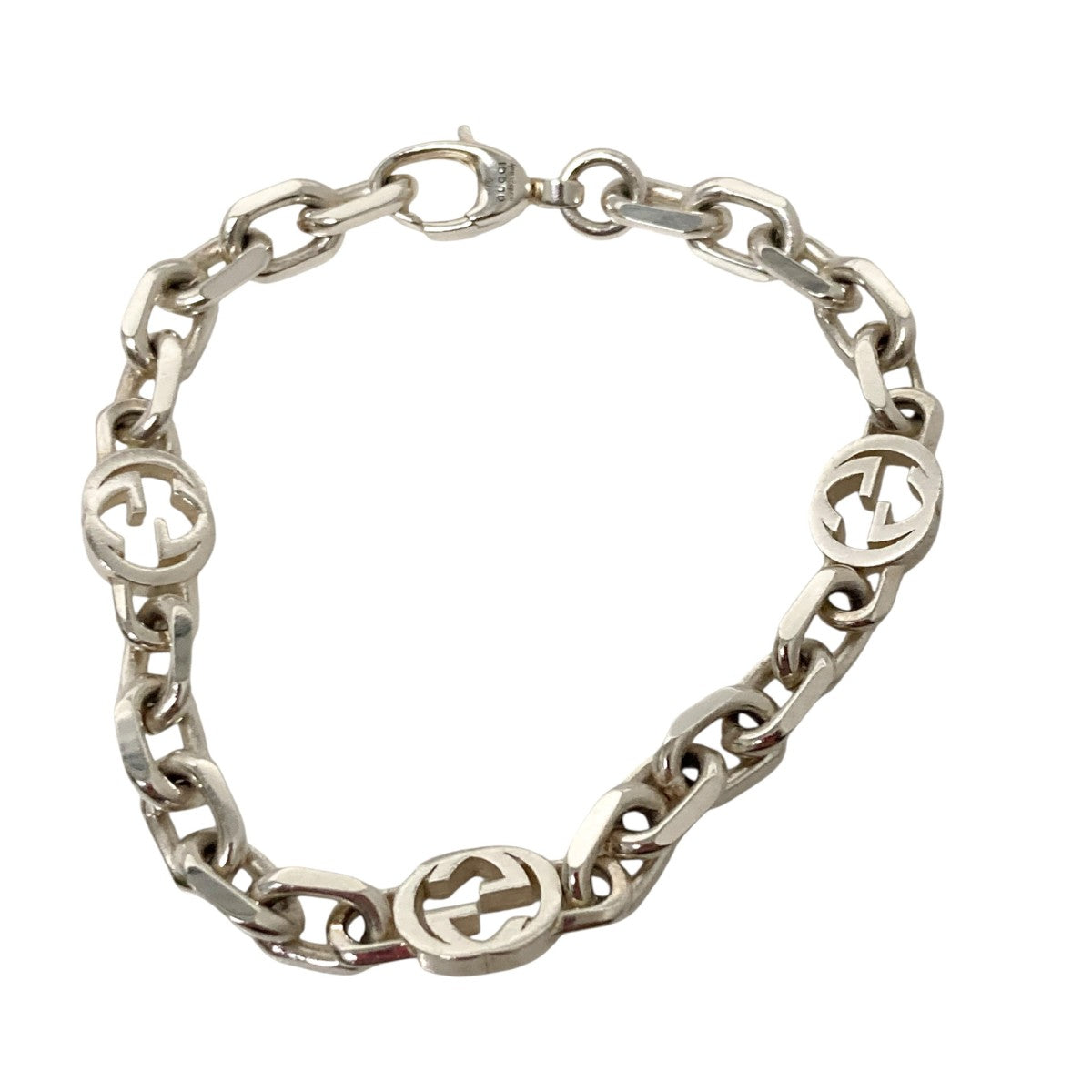 GUCCI(グッチ) インターロッキングチェーン ブレスレット