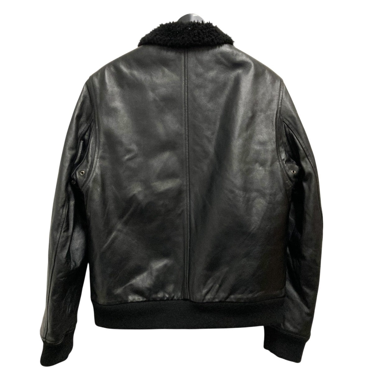 SOVEREIGN×EMMETI G-1レザージャケット ブラック サイズ 48