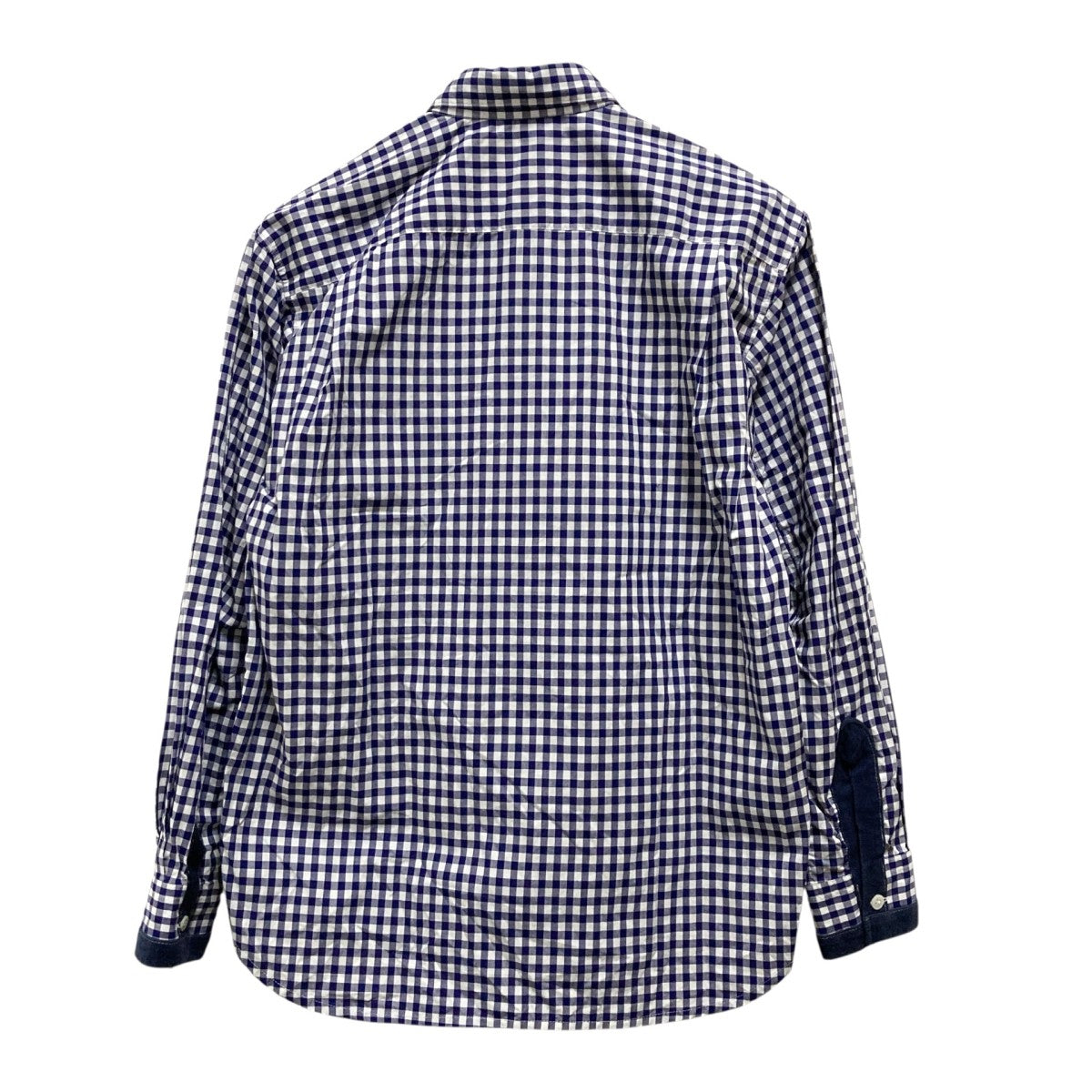 週末限定！12800円→11800円トリココムデギャルソン　プリーツシャツ COMME des GARCONS(コムデギャルソン) ボーダーロングスリーブT