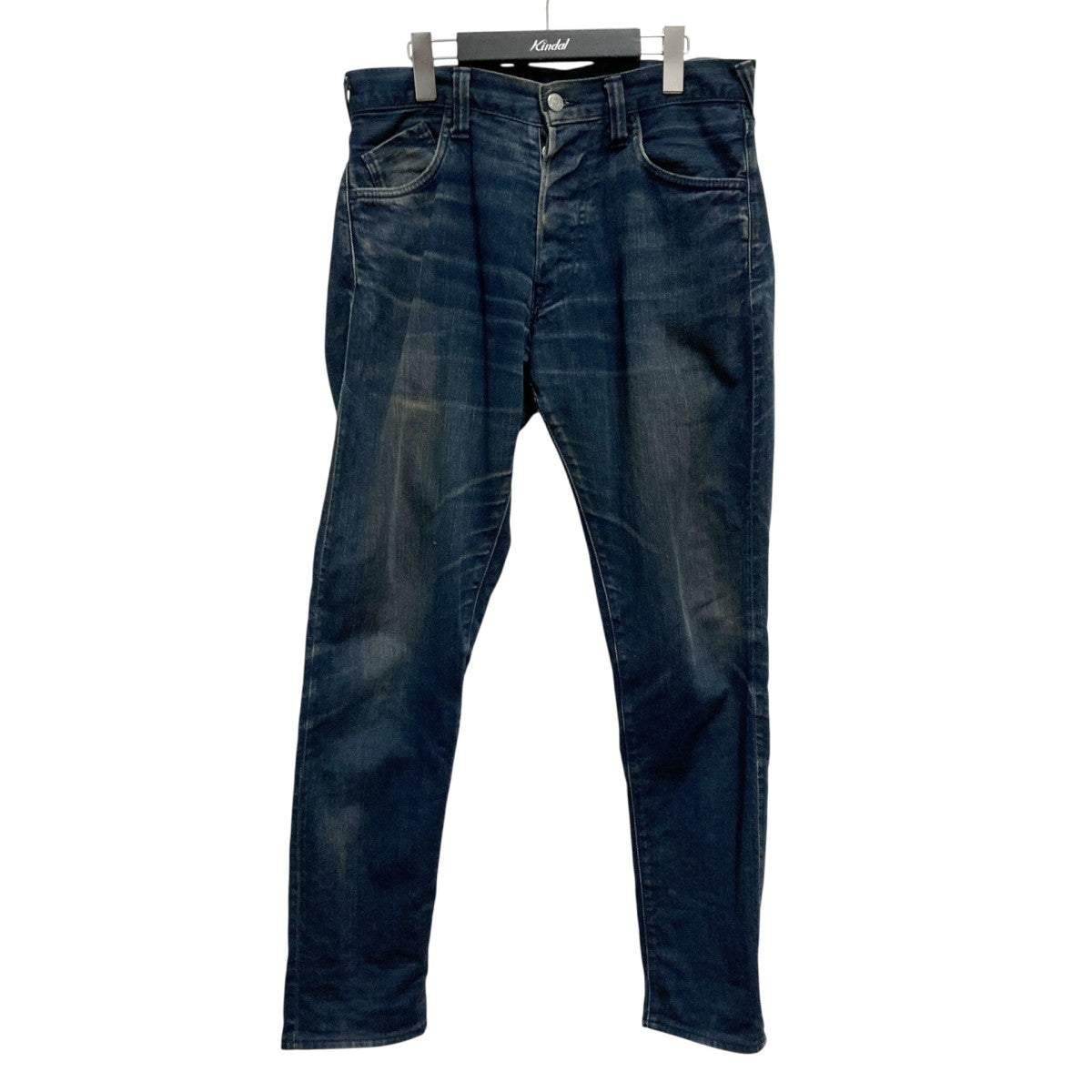 EVISU デニムパンツ 2001 33 インディゴ 大黒 スカル EVISU(エヴィス) フレイム大黒デニムパンツ2001 2001 インディゴ