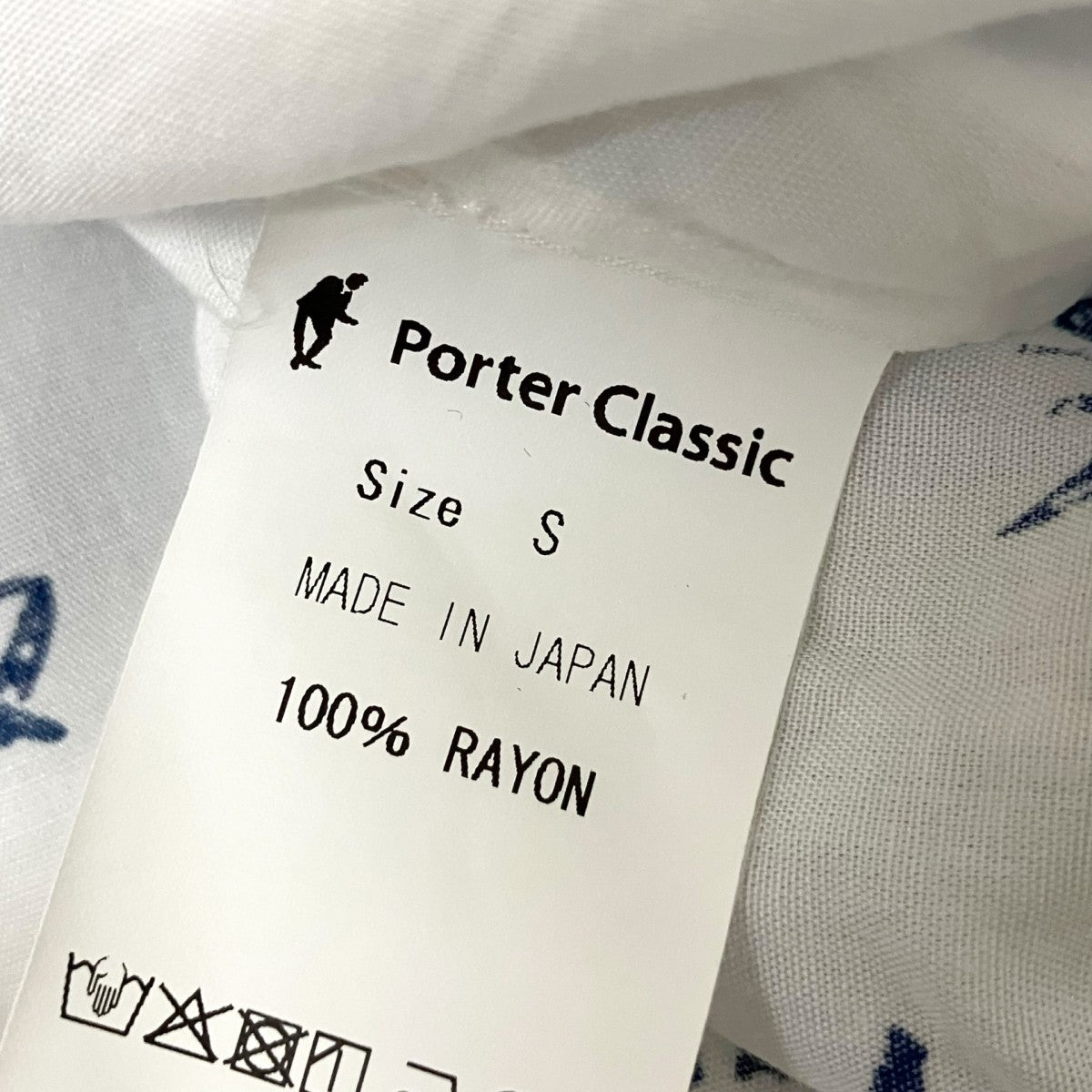 Porter Classic(ポータークラシック) ALOHA SH NAVY BLUE HAWAII半袖
