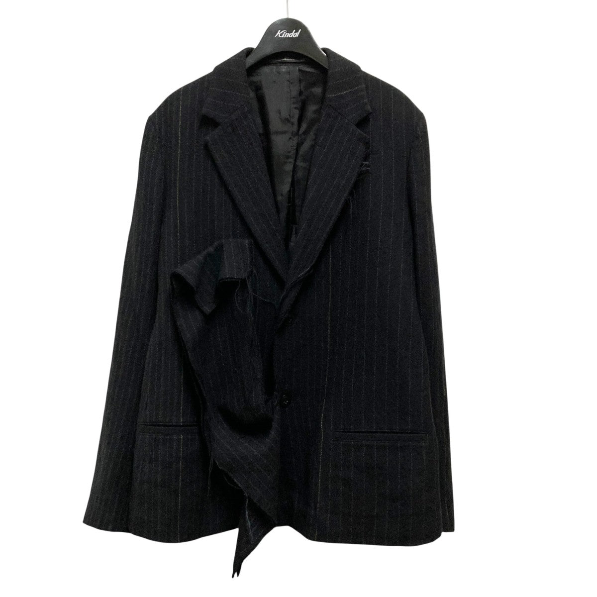 Y's(ワイズ) 2023AW [GABARDINE LEFT FLAP PANEL COAT] コート