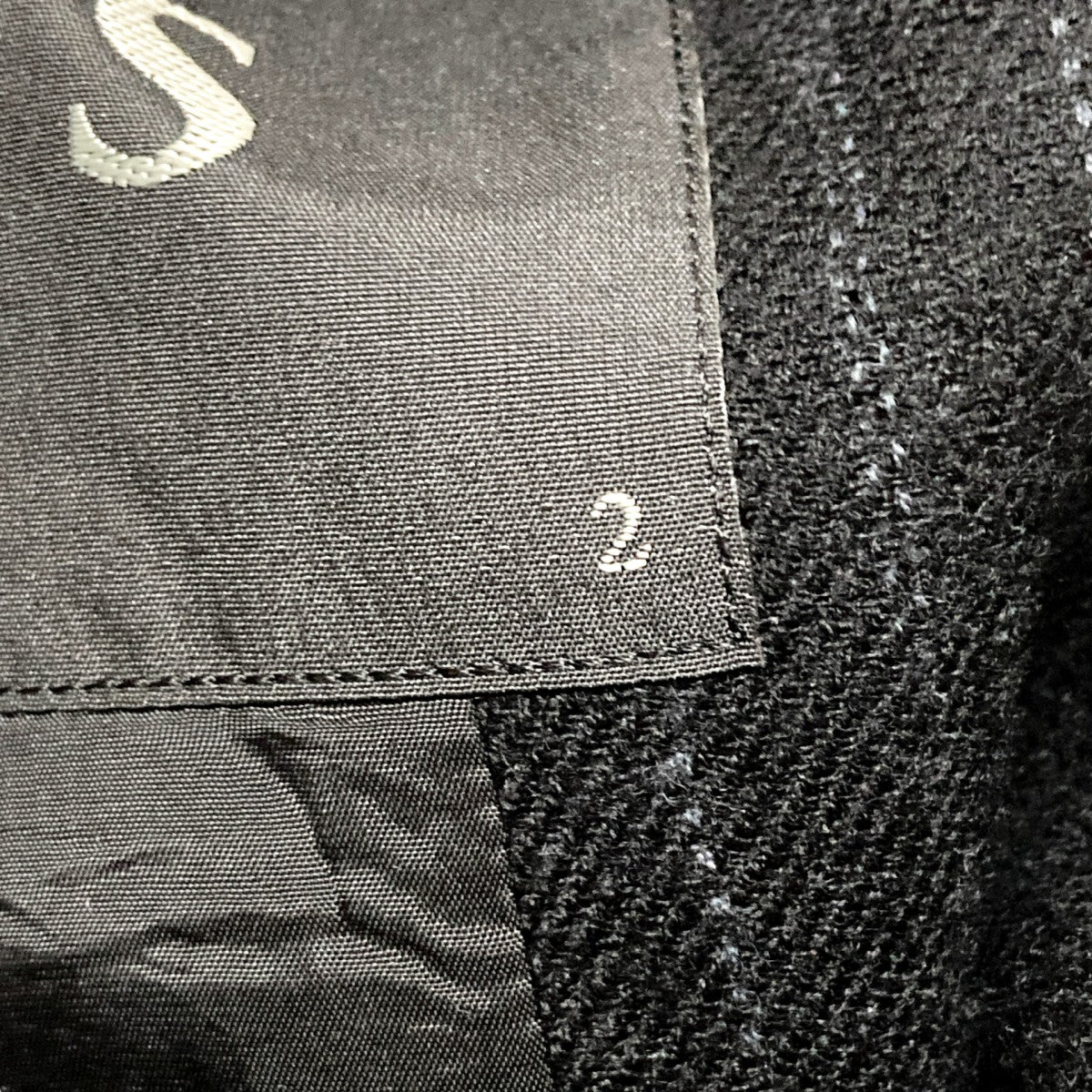 Y's(ワイズ) 24AW変形テーラードジャケットYO J11 107 YO J11