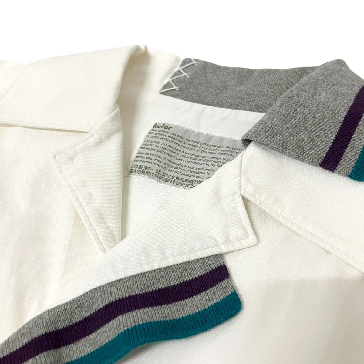 KOLOR 半袖シャツ22SCM B06114 古着・中古-3枚目のアイテム画像