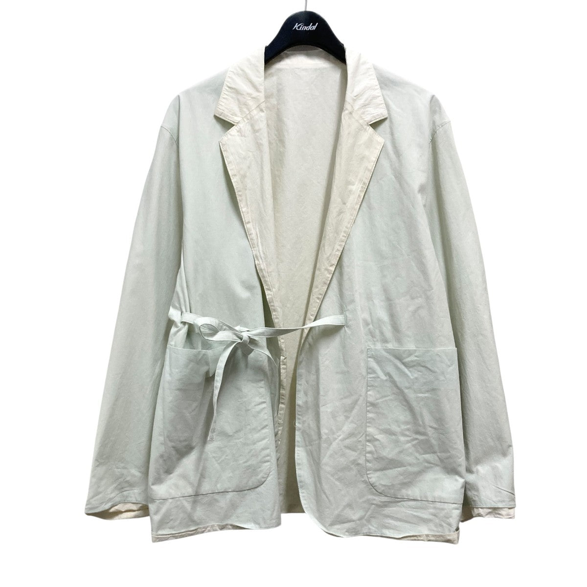 BUTTONLESS JACKET綿ボタンレスジャケット20SCPW01