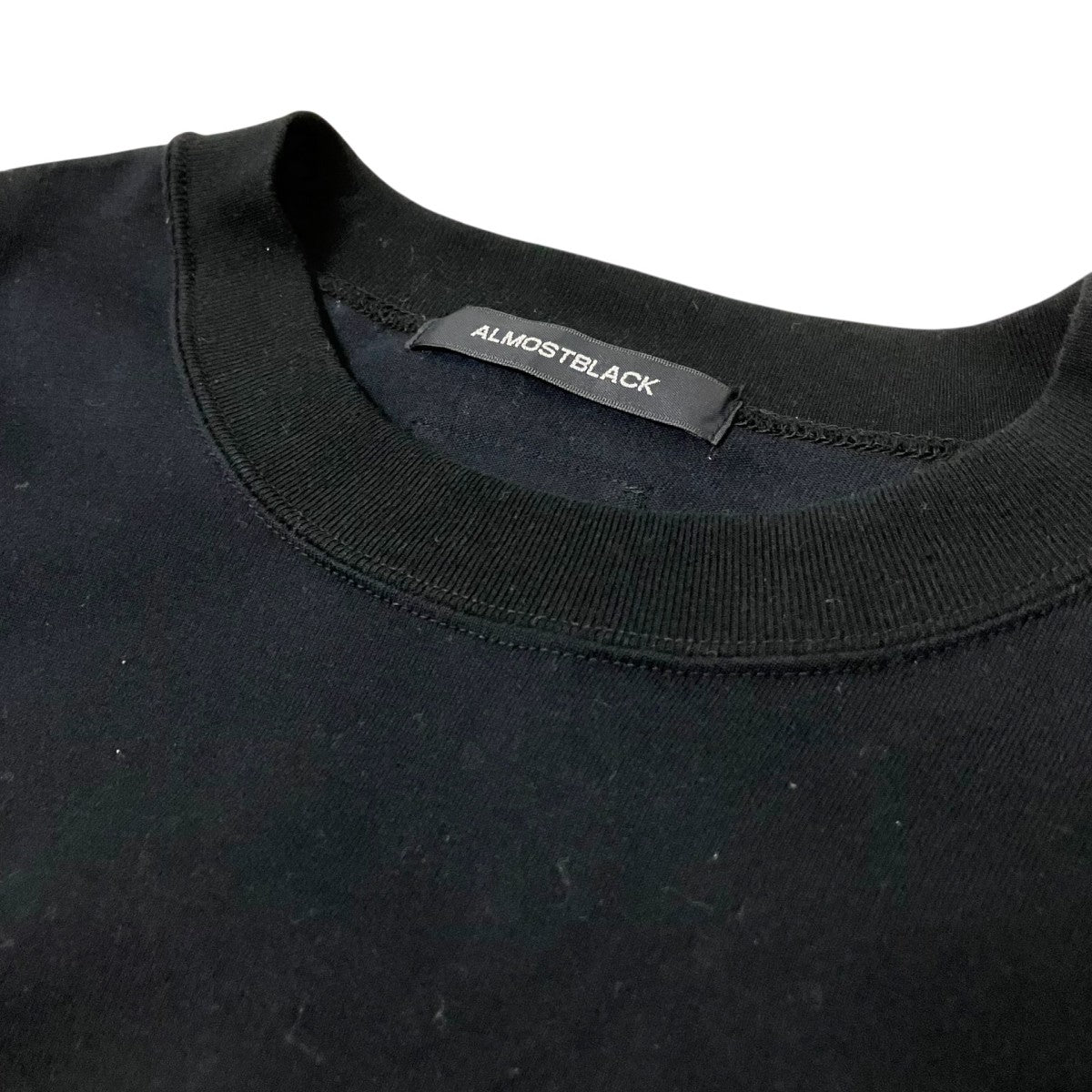 ALMOSTBLACK(オールモストブラック) PRINT S／S TEE半袖Tシャツ21SS