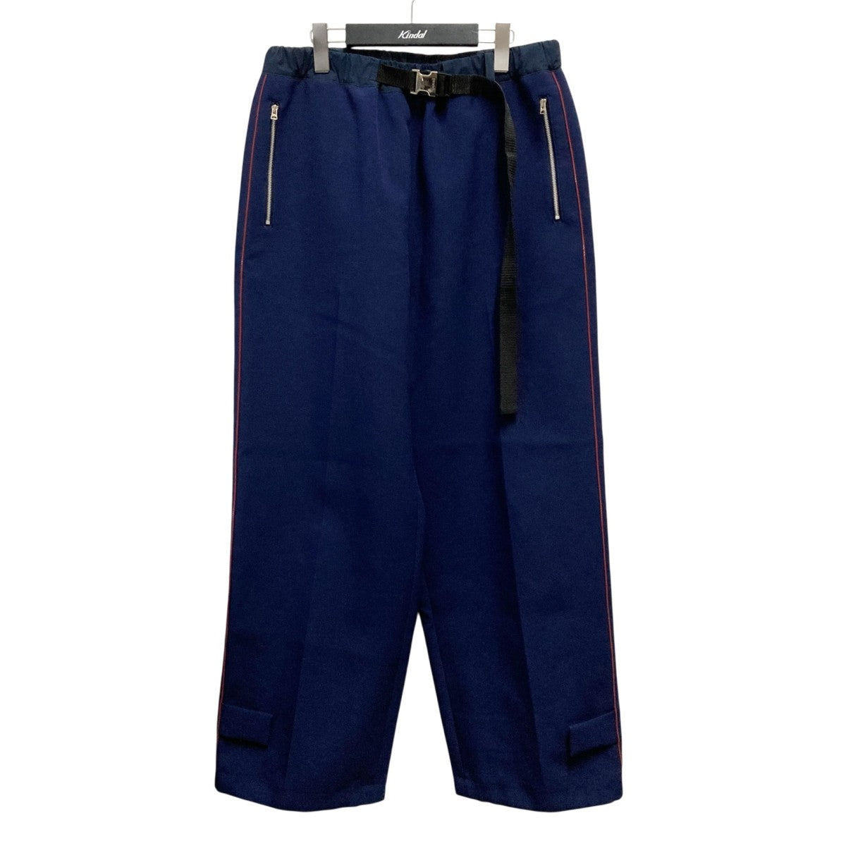 【新品】sacai グレストライプトラウザー ボトムス 新品】sacai グレストライプトラウザー ボトムス