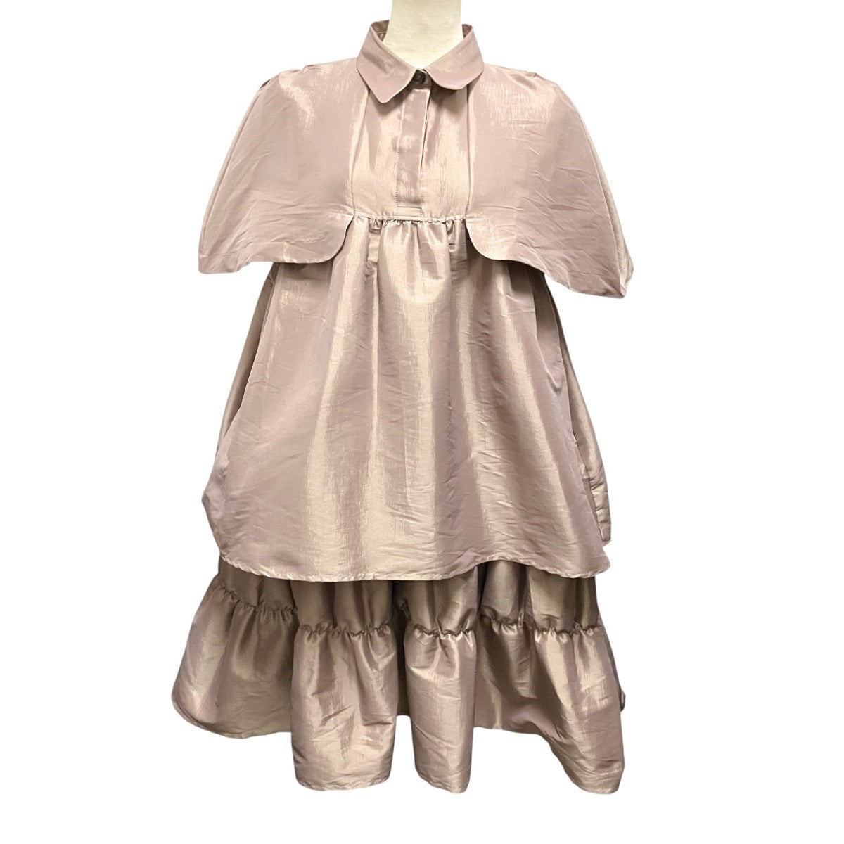 SEVEN TEN by MIHO KAWAHITO レイヤードワンピース7A505 古着・中古-1枚目のアイテム画像