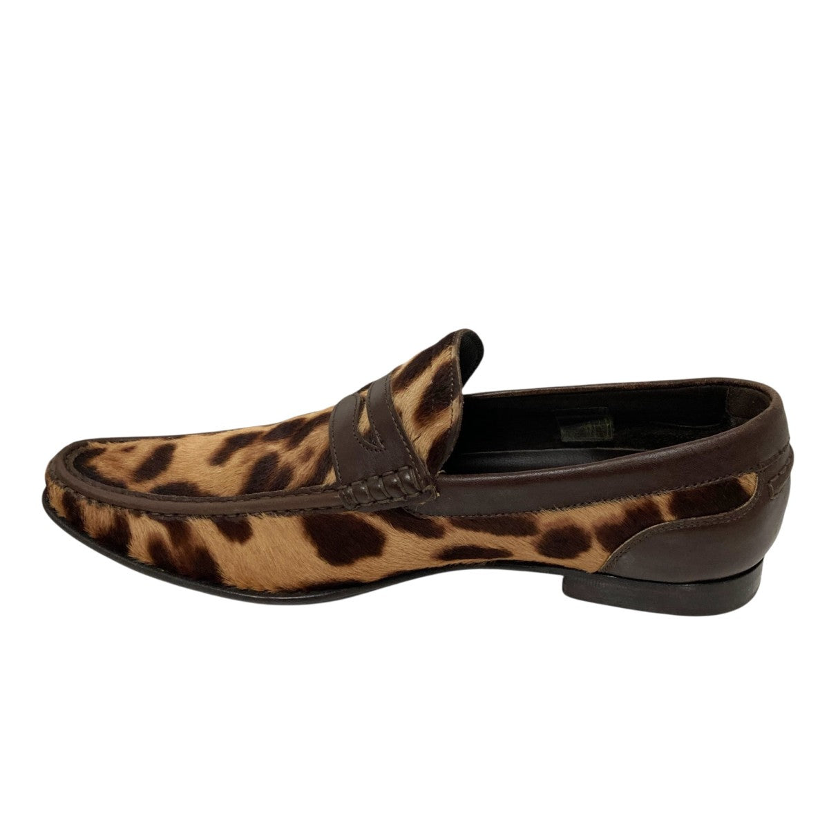 ★新品★【トッズ】ローファー　36　レオパード柄　ハラコ トッズ ローファー レオパード柄ハラコ 【公式通販】