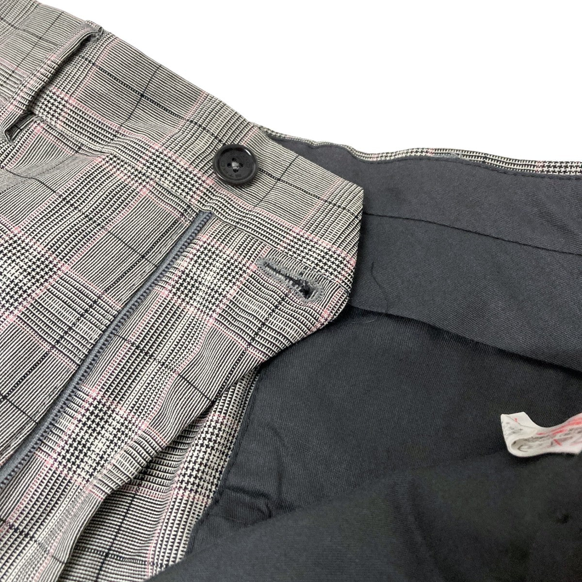 ETRO(エトロ) チェックセットアップスーツ11929 11929 グレー×ピンク