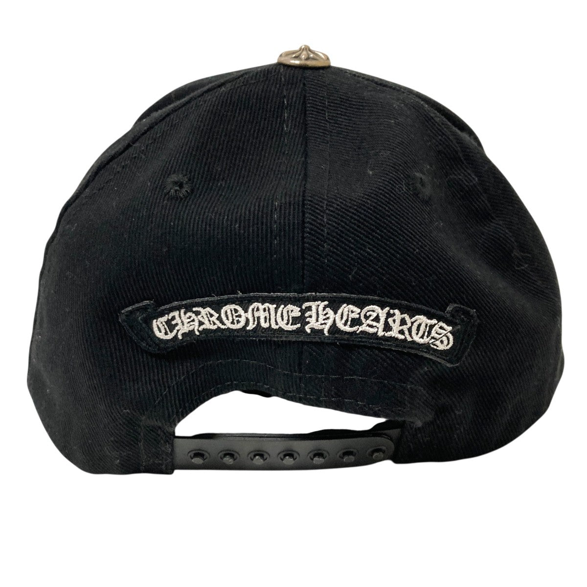 CHROME HEARTS(クロムハーツ) ロゴ刺繍キャップ ブラック｜【公式