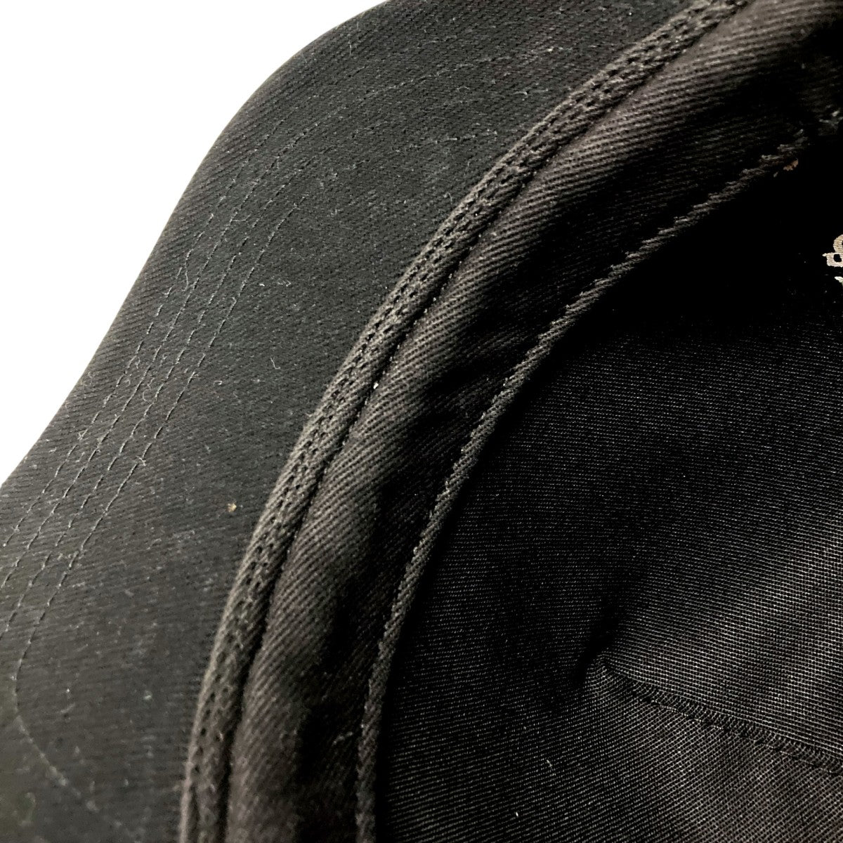 CHROME HEARTS(クロムハーツ) ロゴ刺繍キャップ ブラック｜【公式