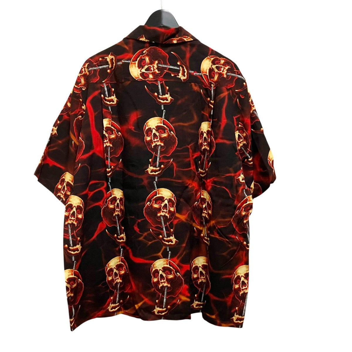 WACKO MARIA×56 Tattoo Studio HAWAIIAN SHIRT S／S総柄半袖シャツ 古着・中古-2枚目のアイテム画像