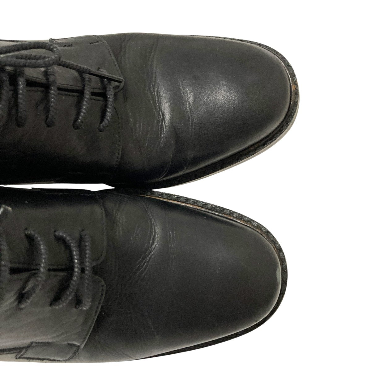 き*ん様 Yohji Yamamoto pour homme プレーントゥシュー Yohji Yamamoto POUR HOMME プレーントゥレザーシューズ - メルカリ