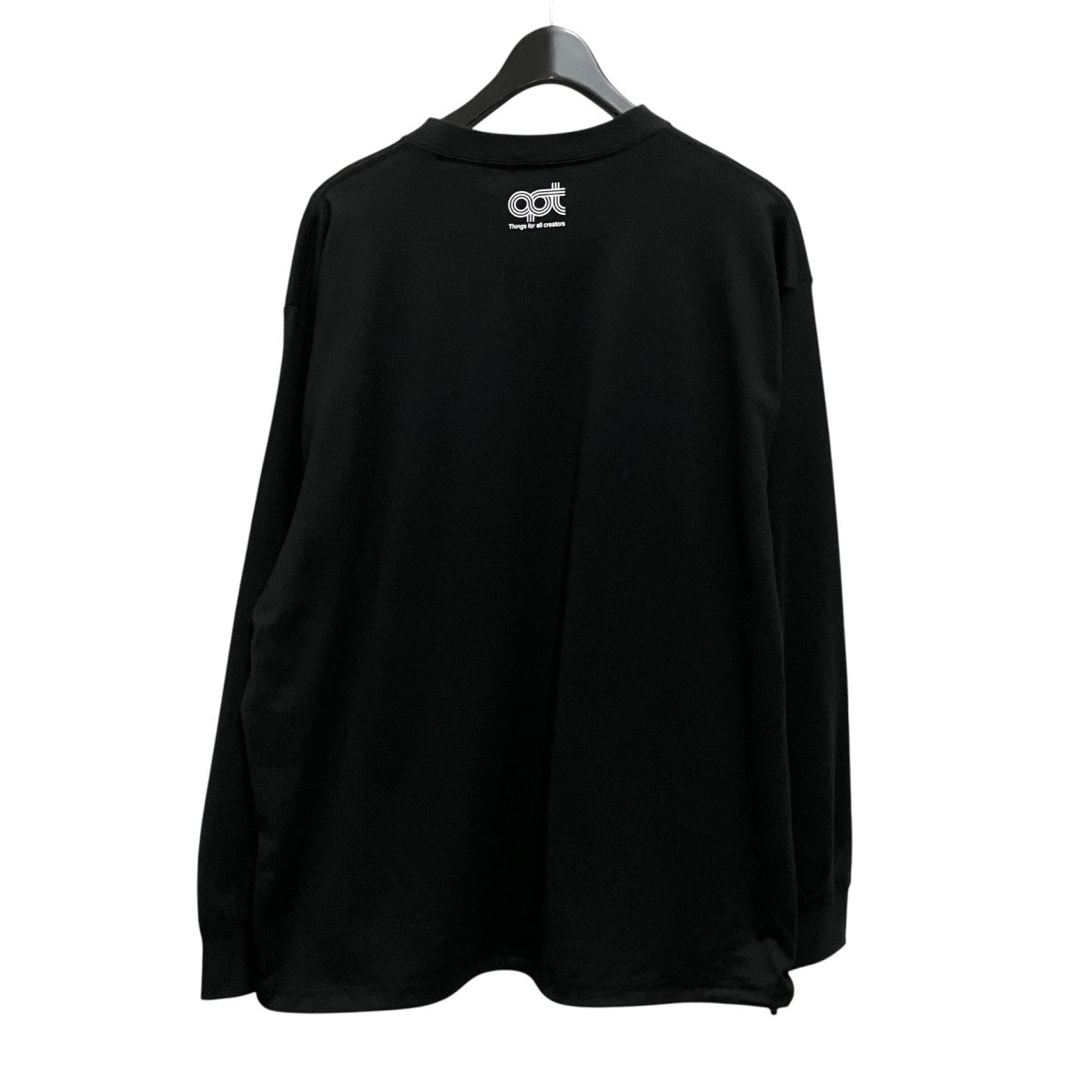 Optstuff ブラック長袖カットソー XL optstaff(オプトスタフ) 長袖Tシャツ ブラック サイズ XL｜【公式