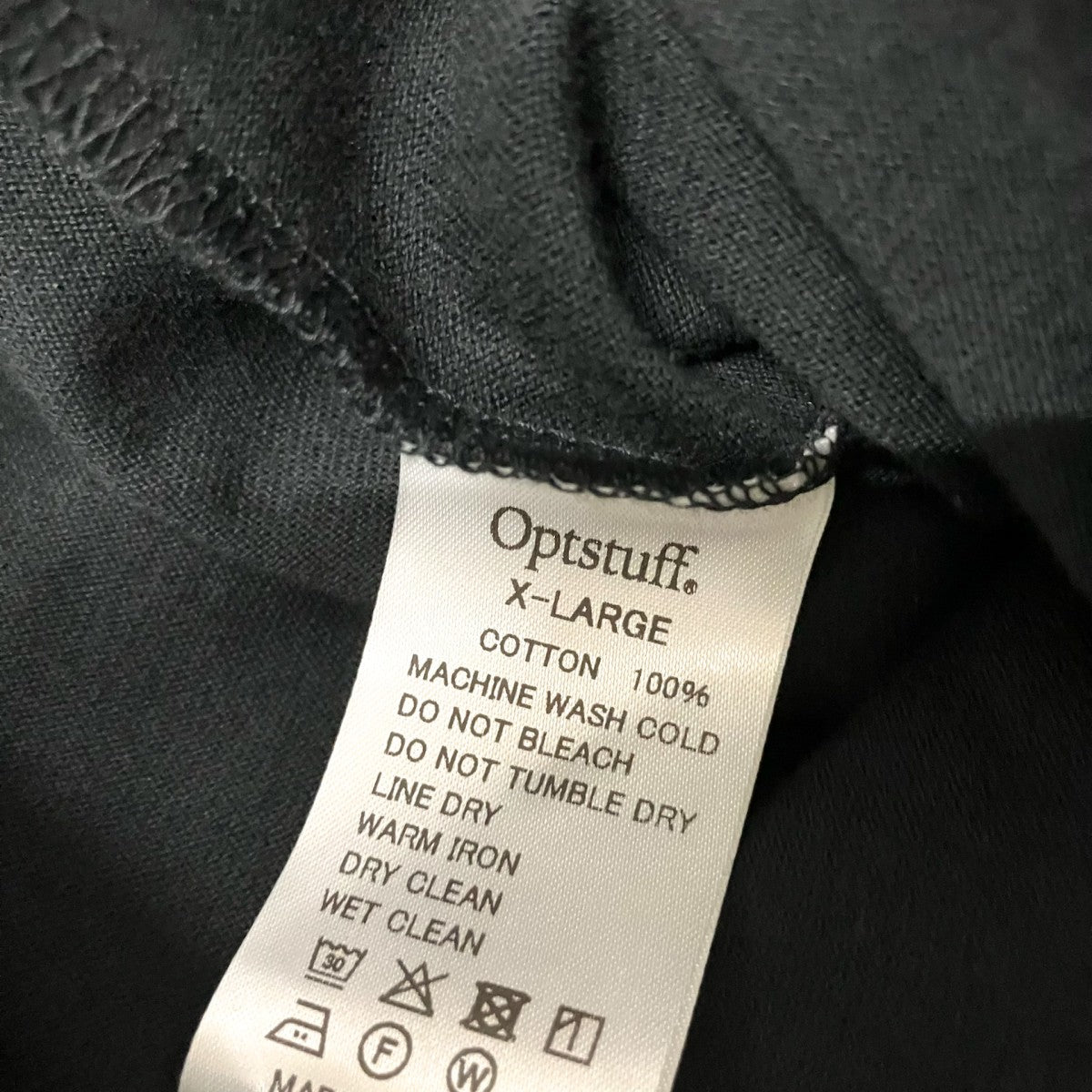 optstaff(オプトスタフ) 長袖Tシャツ ブラック サイズ XL｜【公式