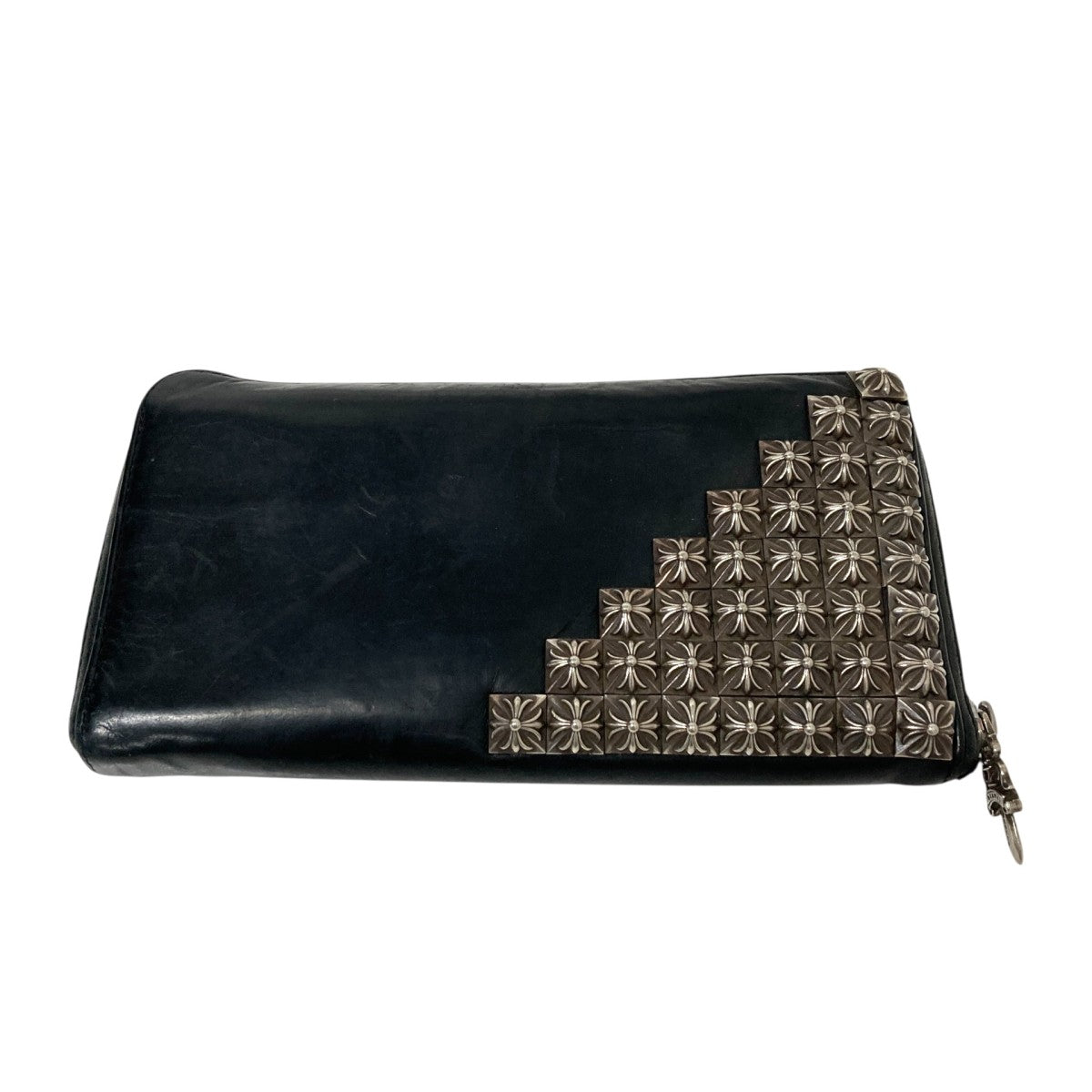 クロムハーツ　ケース　財布 CHROME HEARTS(クロムハーツ) Tiny Zip Wallet Cemetery Cross
