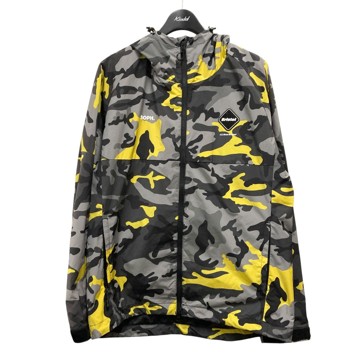F．C．R．B．(エフシーアールビー) カモフラ柄ジップジャケットFCRB