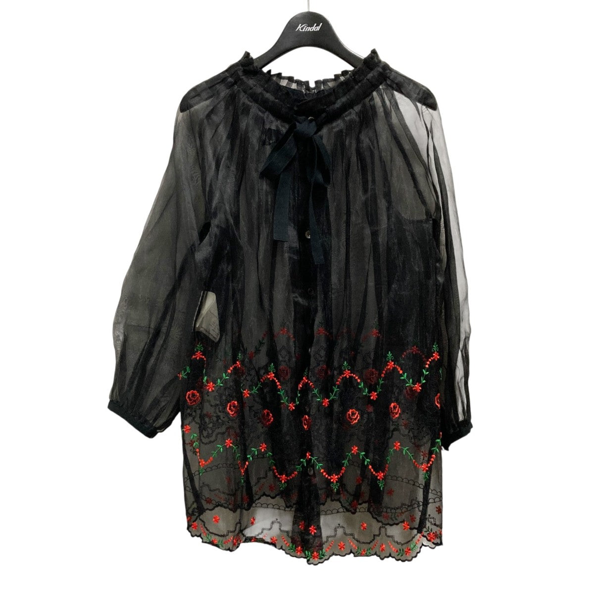 タオコムデギャルソン フリル付き半袖 L タオコムデギャルソン フリル付き半袖 L