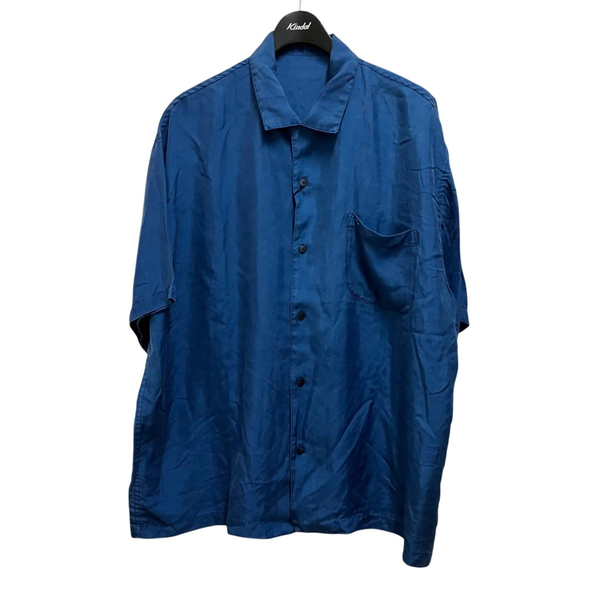 Porter Classic H／W INDIGO SILK SHIRTオープンカラーシャツPC 024 3337 0040 0014 古着・中古-1枚目のアイテム画像