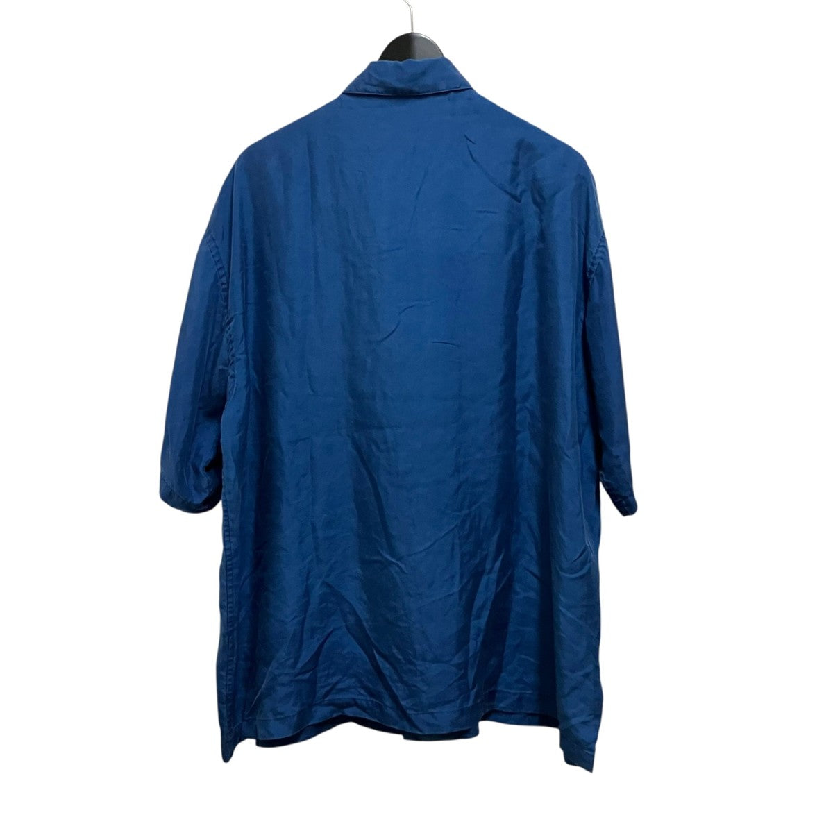 Porter Classic H／W INDIGO SILK SHIRTオープンカラーシャツPC 024 3337 0040 0014 古着・中古-2枚目のアイテム画像