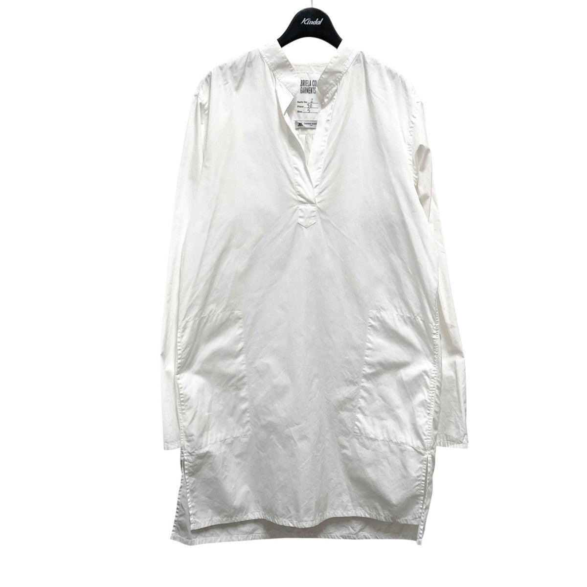 GABRIELA COLL GARMENTS カジュアルシャツ S 白 【古着】【中古】【送料無料】 GABRIELA COLL GARMENTS カジュアルシャツ S 白 【古着】【中古