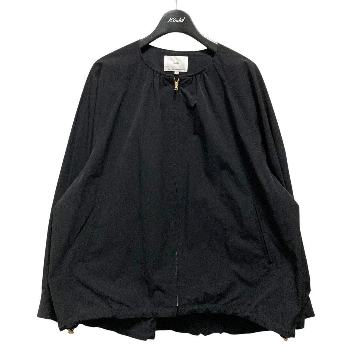 23区(ニジュウサンク) ナイロン2WAYストレッチ ノーカラー