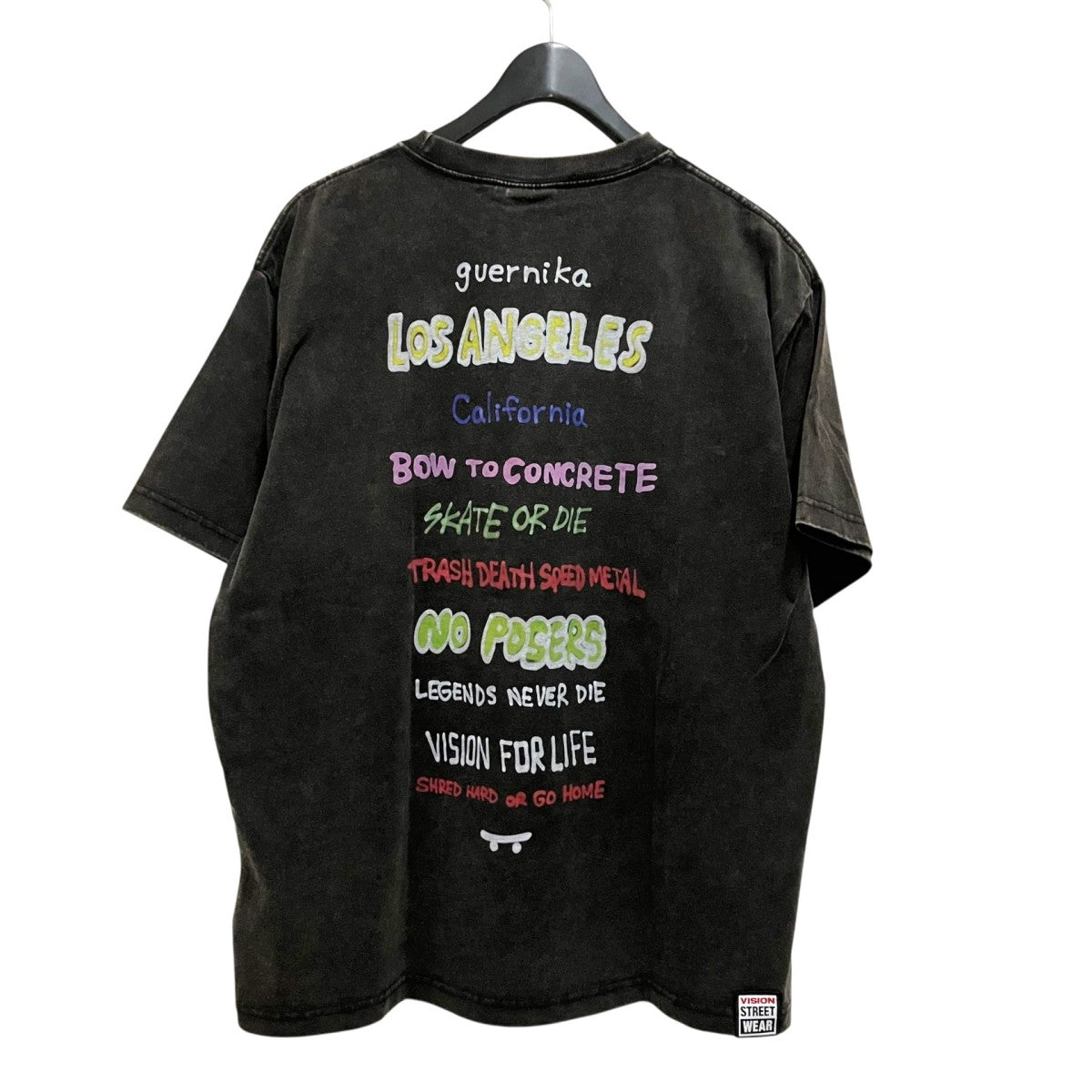 VISION STREET WEAR×GUERNIKA 半袖Tシャツ5505031 101 古着・中古-2枚目のアイテム画像