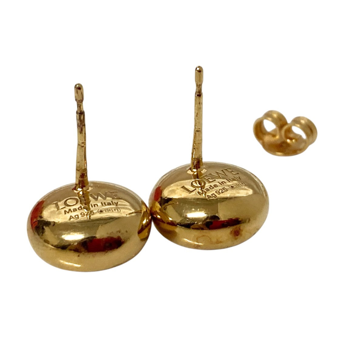 LOEWE(ロエベ) アナグラム ぺブル スタッドピアスJANB239X01 LOEWE(ロエベ) アナグラム ぺブル スタッドピアスJANB239X01