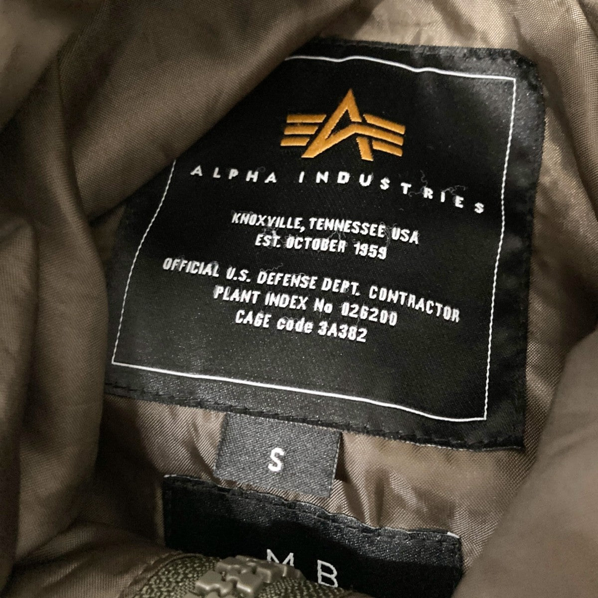 ALPHA×mb マウンテンパーカーTA1666 9121 古着・中古-4枚目のアイテム画像