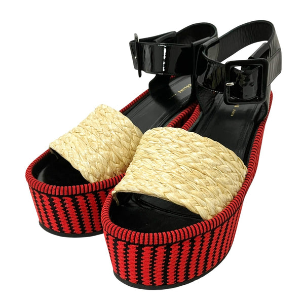 CELINE(セリーヌ) Strap Wedge Sandalウェッジソールサンダル