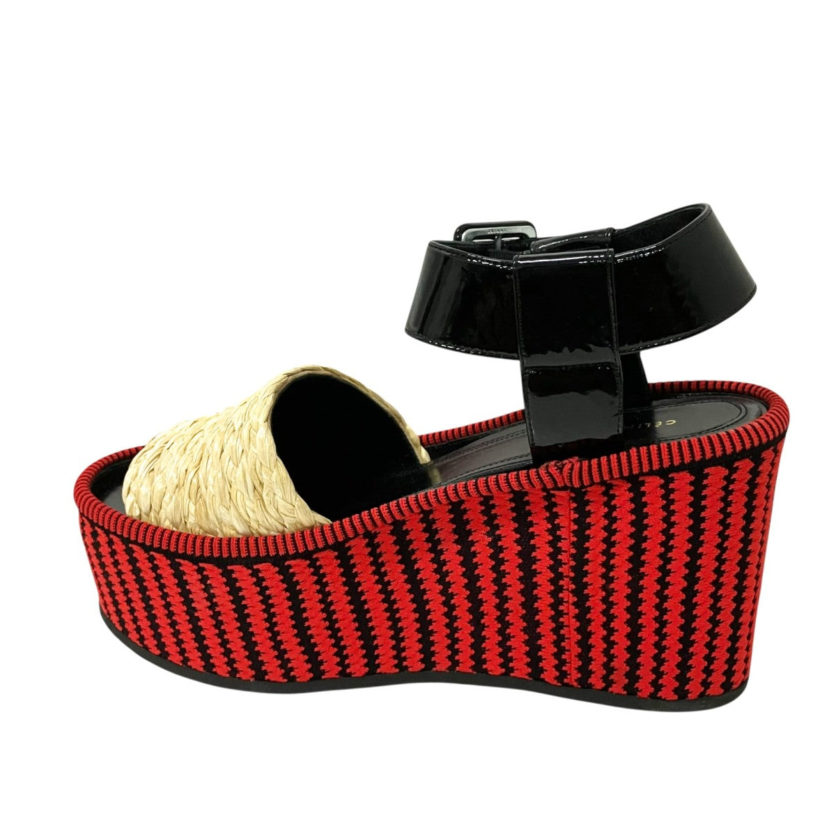 CELINE(セリーヌ) Strap Wedge Sandalウェッジソールサンダル