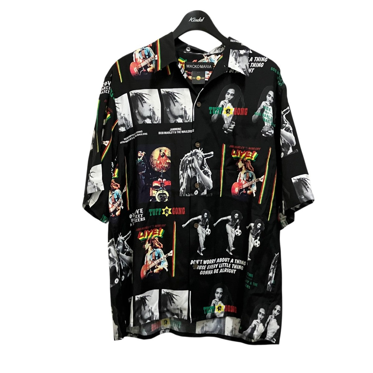 WACKO MARIA BOB MARLEY ／ HAWAIIAN SHIRT (TYPE-1)アロハシャツ 古着・中古-1枚目のアイテム画像