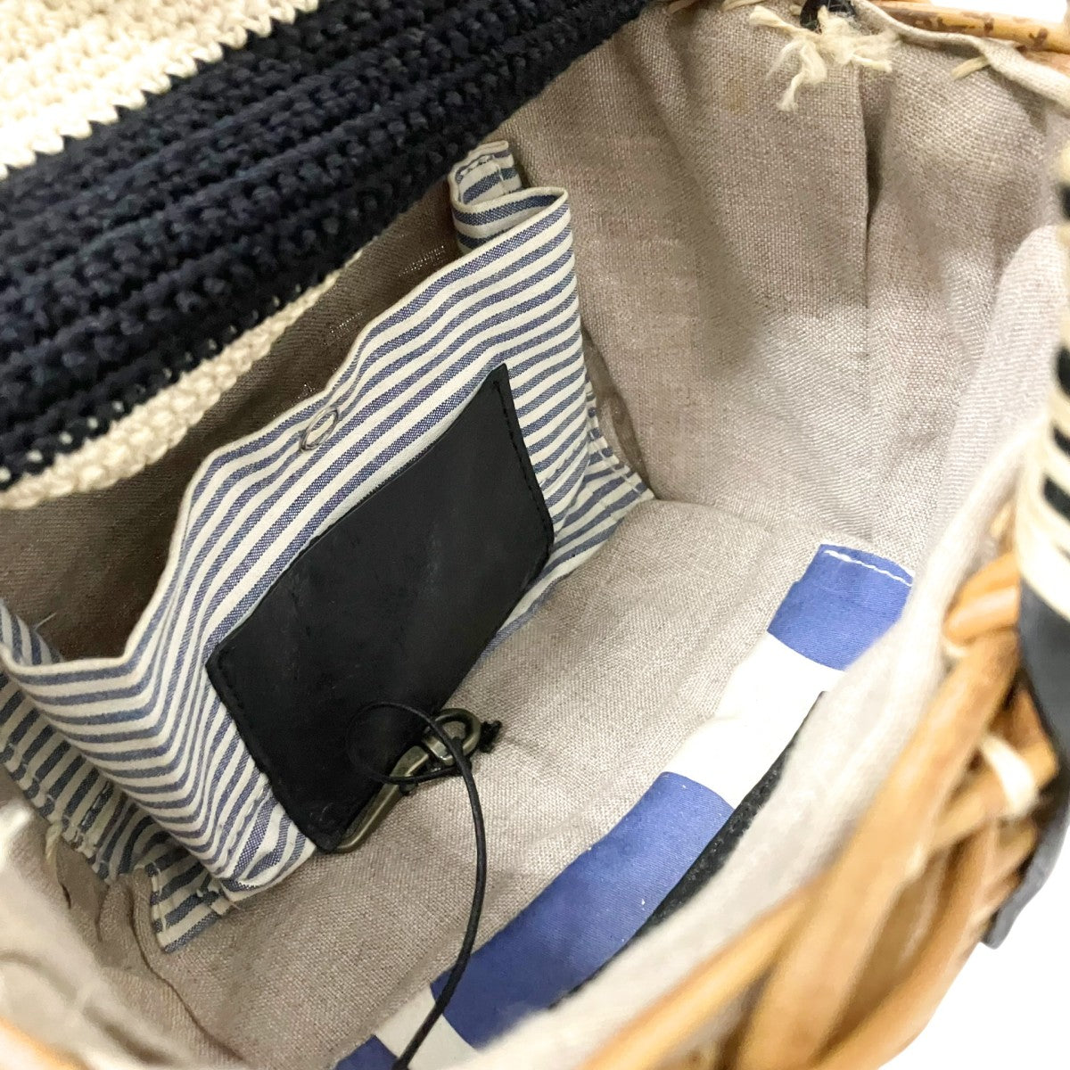ebagos カゴバッグ 古着・中古-4枚目のアイテム画像