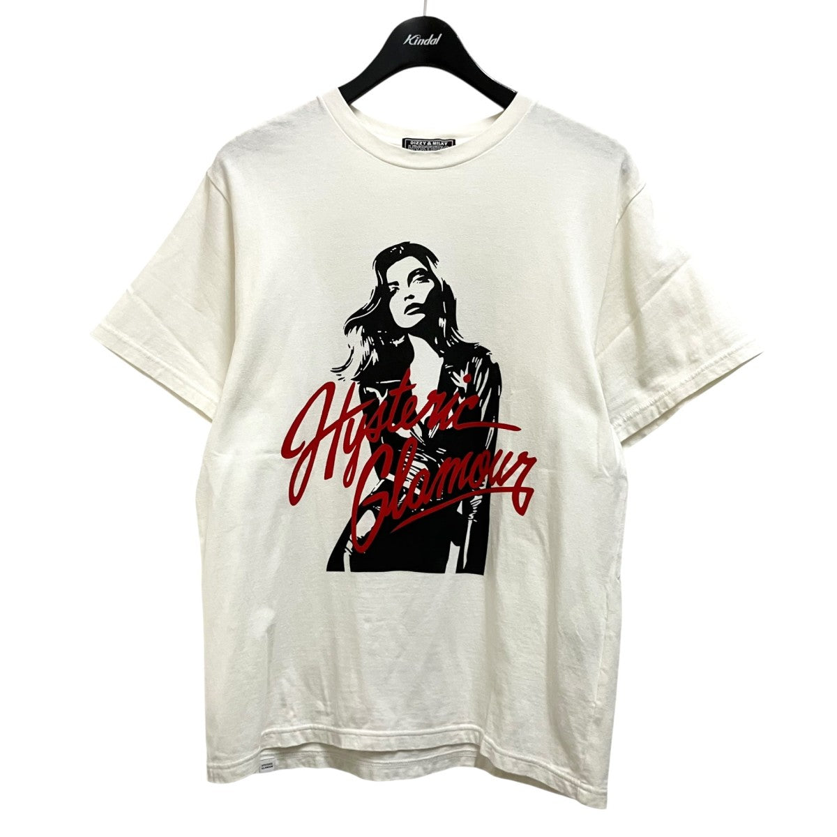 Hysteric Glamour(ヒステリックグラマー) 25SSLEATHER WOMANプリントT