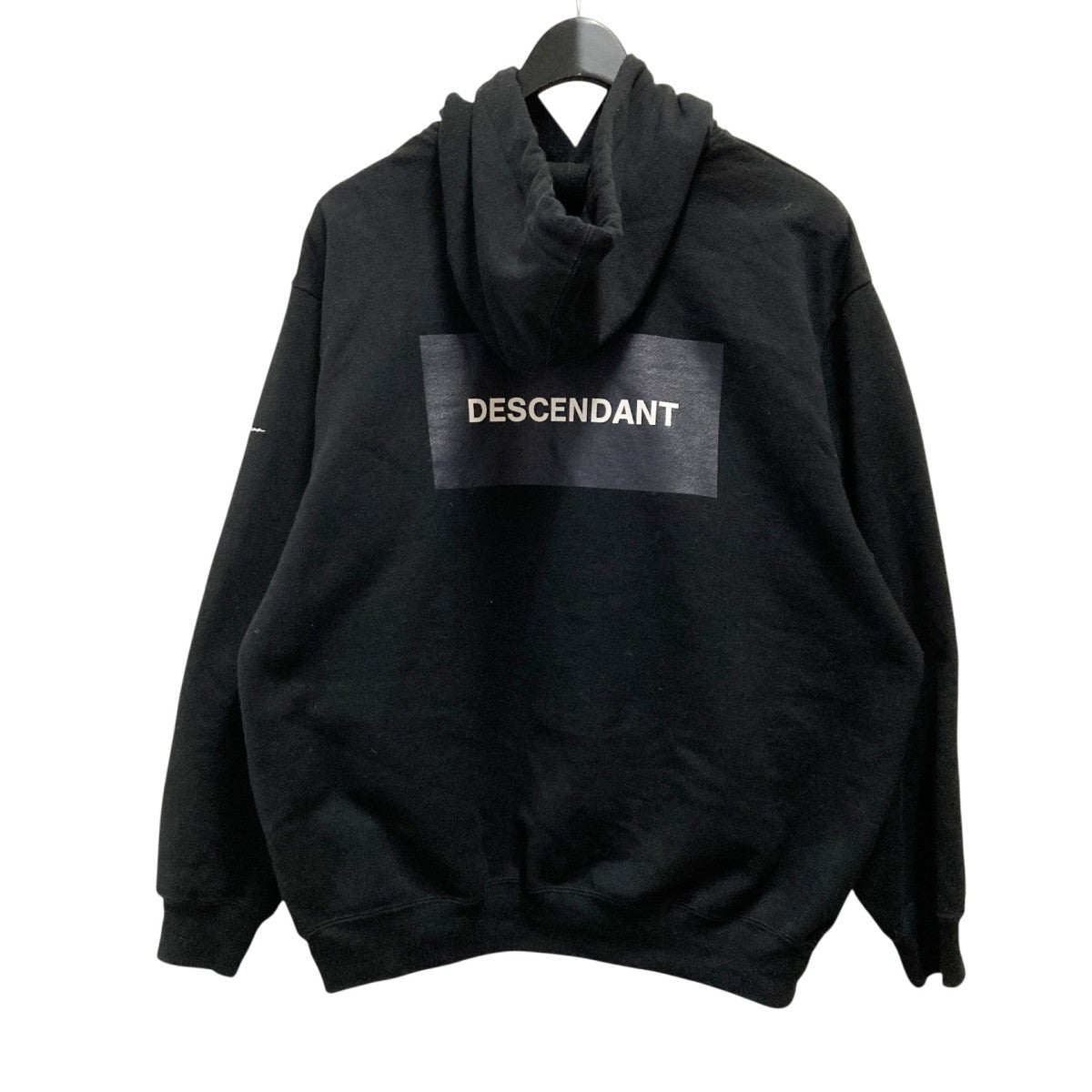 DESCENDANT×Ron Herman Box Hoodieプルオーバーパーカー ブラック
