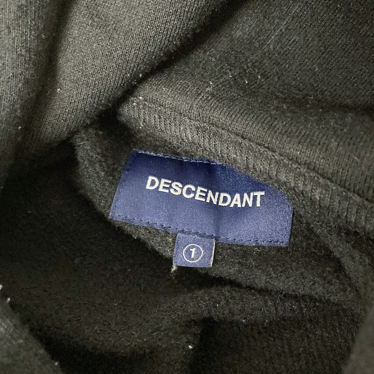 DESCENDANT×Ron Herman Box Hoodieプルオーバーパーカー 古着・中古-4枚目のアイテム画像