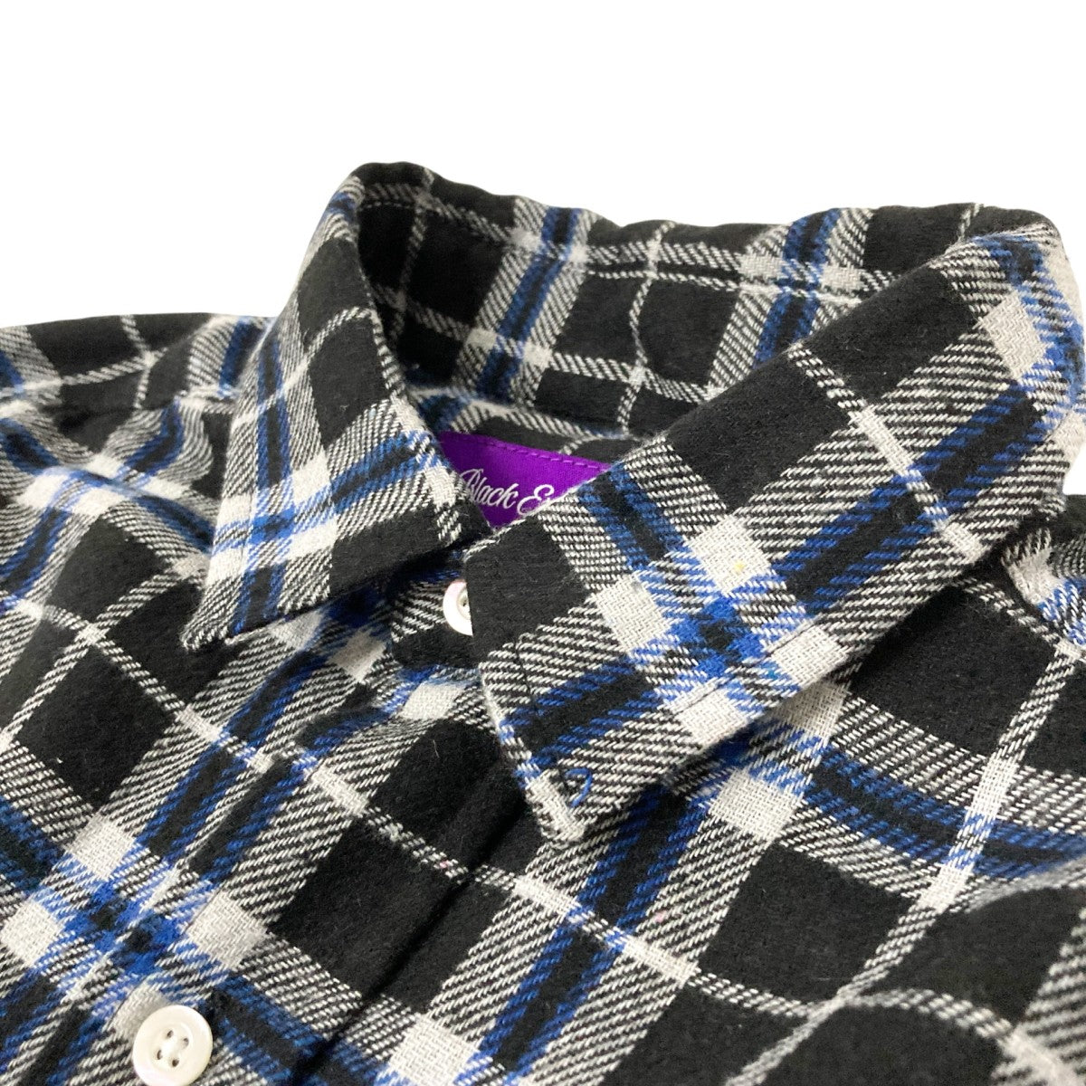 THE BLACK EYE PATCH(ブラックアイパッチ) EMBLEM FLANNEL SHIRT