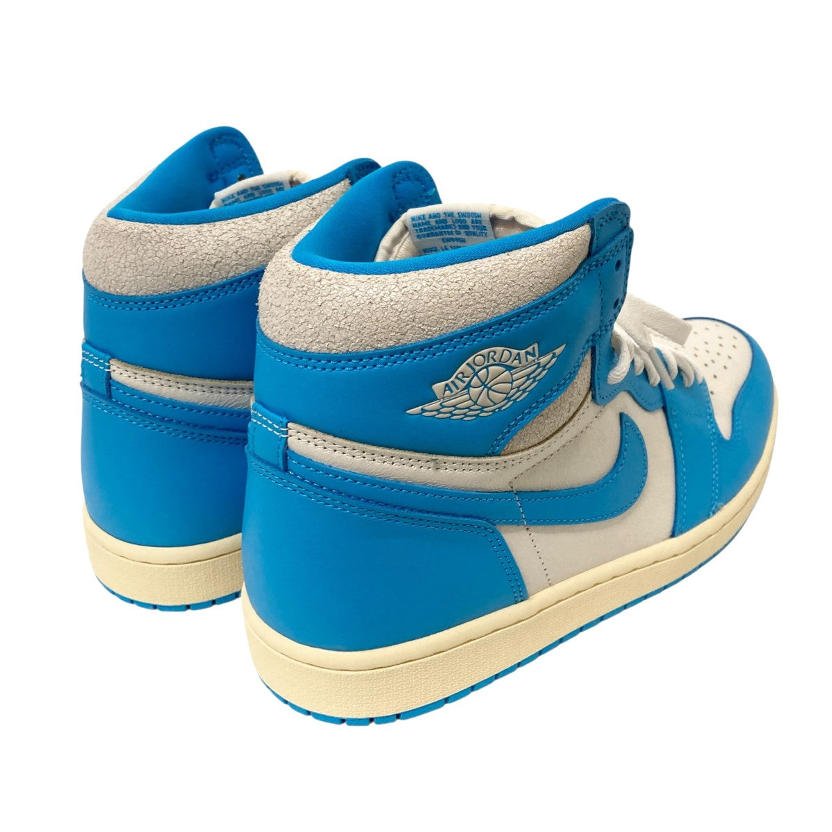 Nike ハイカットスニーカー ホワイト/ブルー ナイキ ハイカットスニーカー ホワイト/ブルー/オレンジ