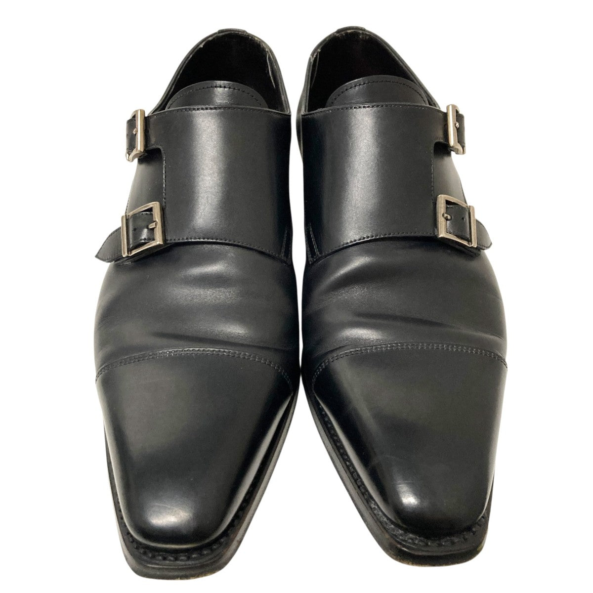 ぶたま Santoni サントーニ　ダブルモンクストラップ　UK6.5 日本限定モデル｜DOPPIA】ダブルモンクシューズ（シューズ