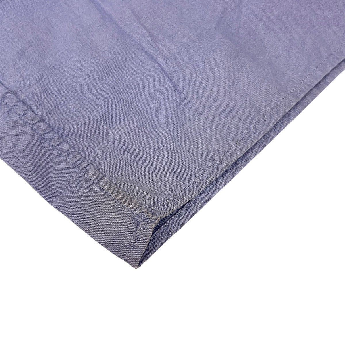 CHAMBRAY STAND COLLAR CUFFLESS SHIRTスタンドカラーシャツBHS23F018