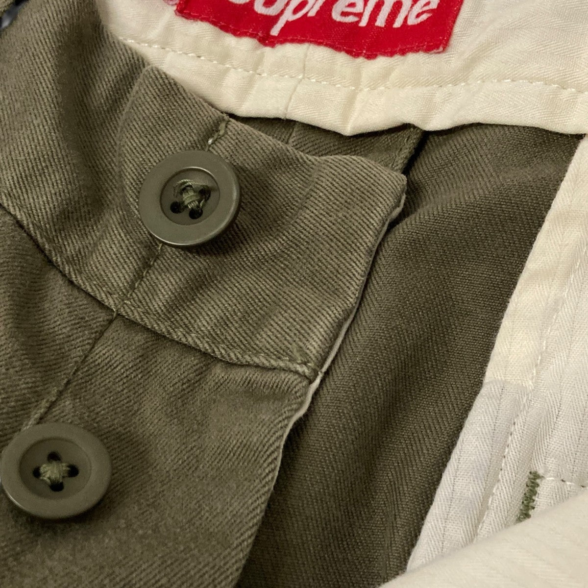 Supreme(シュプリーム) Pin Up Chino Pantチノパン グリーン サイズ 30